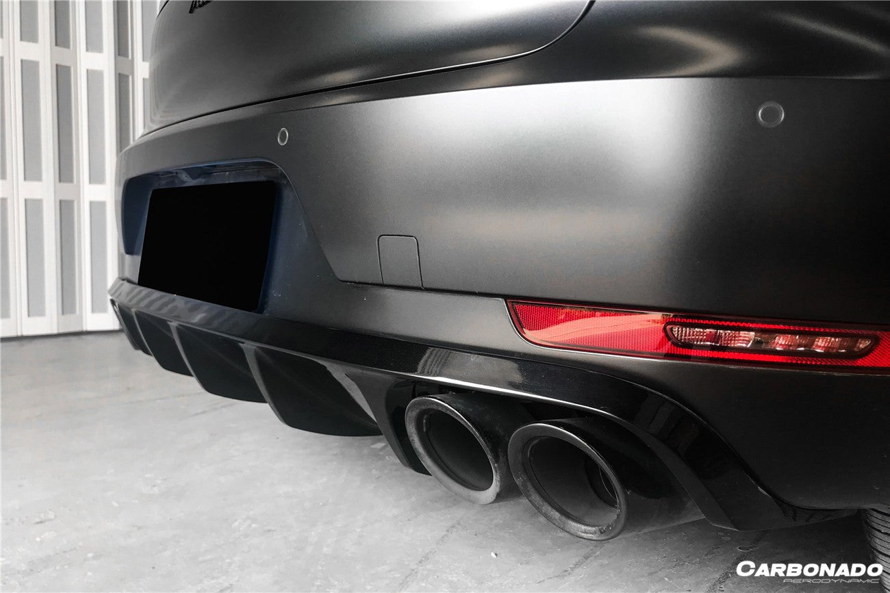 2018 - 2021 Porsche Macan/S TA Style Carbon Fiber Rear Lip